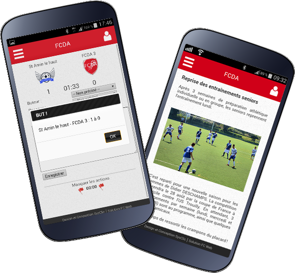 L'application smartphone de votre club